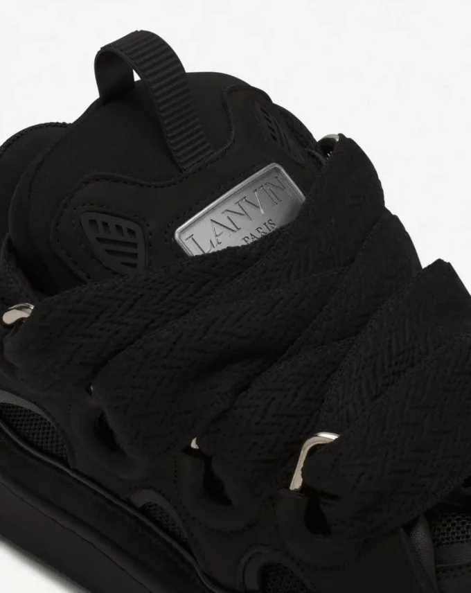 Baskets en cuir Curb