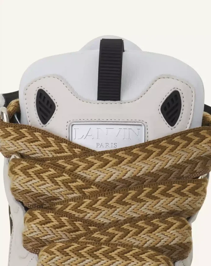 Baskets en cuir Curb