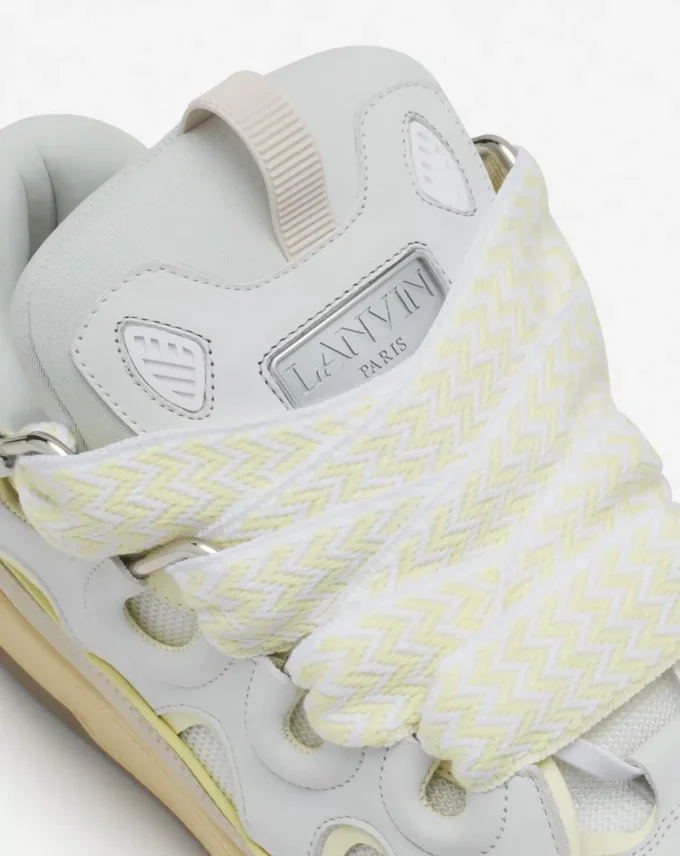 Baskets en cuir Curb