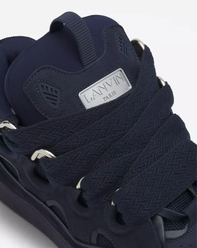 Baskets en cuir Curb