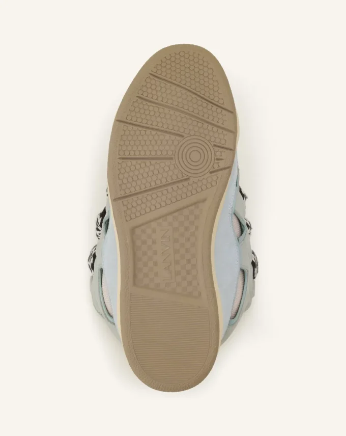 Baskets en cuir Curb