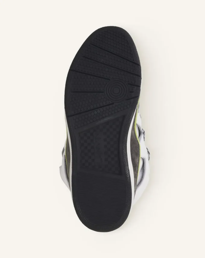 Baskets en cuir Curb