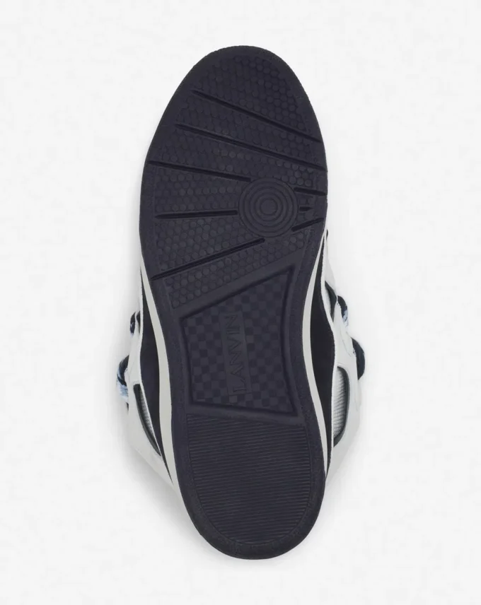 Baskets en cuir Curb