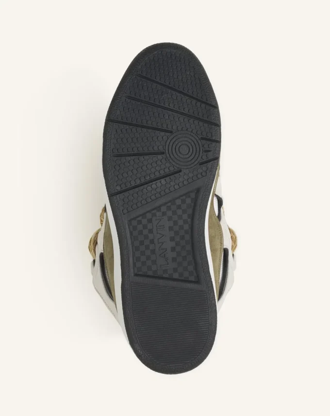 Baskets en cuir Curb