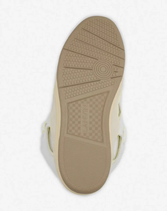 Baskets en cuir Curb