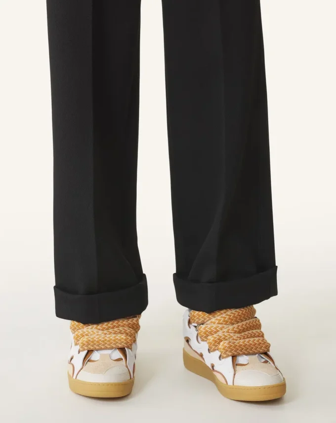 Baskets en cuir Curb