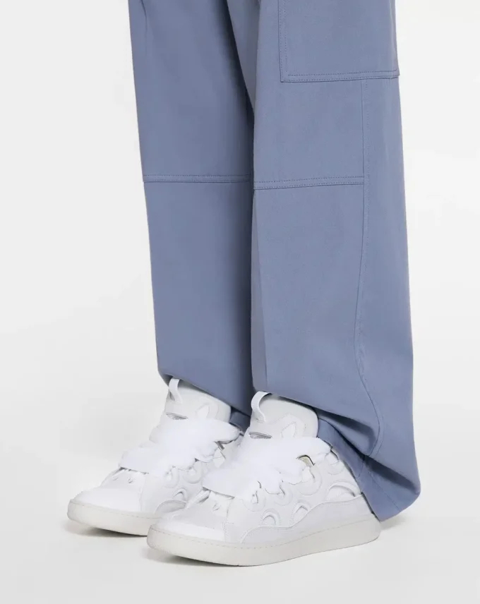 Baskets en cuir Curb