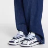 Baskets en cuir Curb
