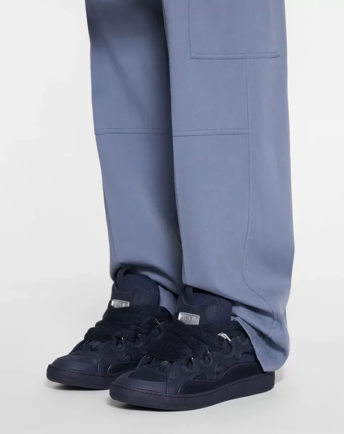 Baskets en cuir Curb
