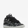 Baskets en cuir Curb avec paillettes