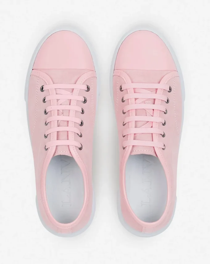 Baskets en cuir et daim Dbb1