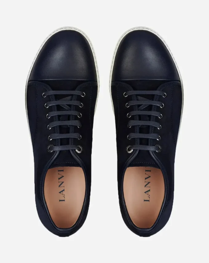 Baskets en cuir et daim Dbb1