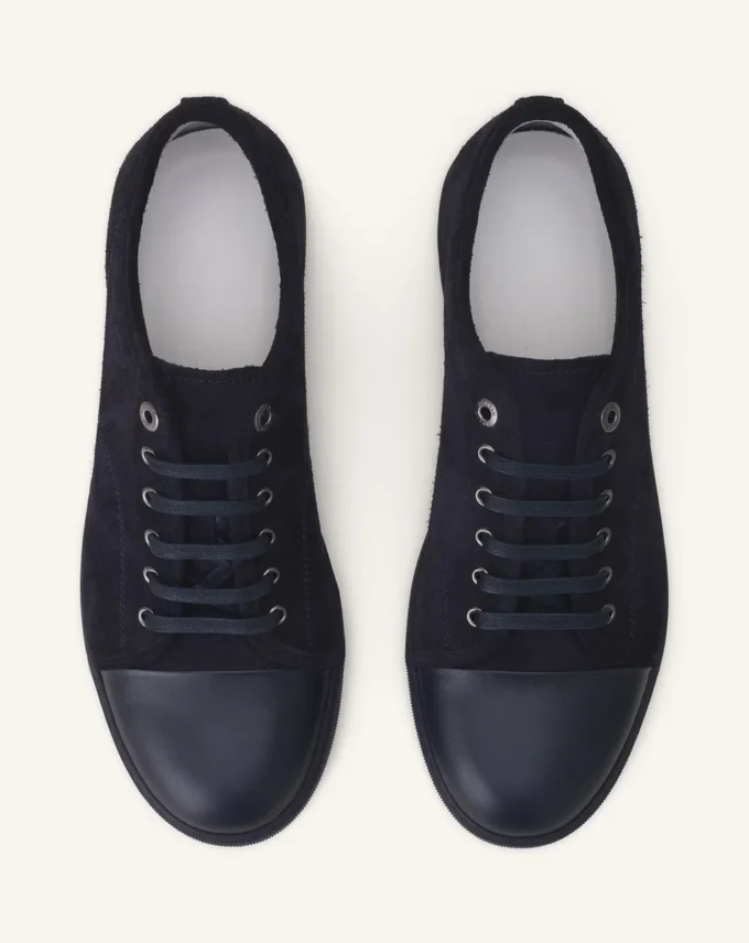 Baskets en cuir et daim Dbb1