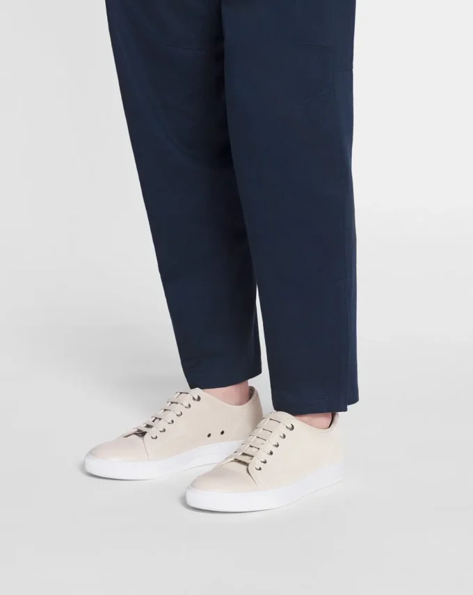 Baskets en cuir et daim Dbb1