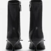 Bottines à nœud Lanvin en cuir