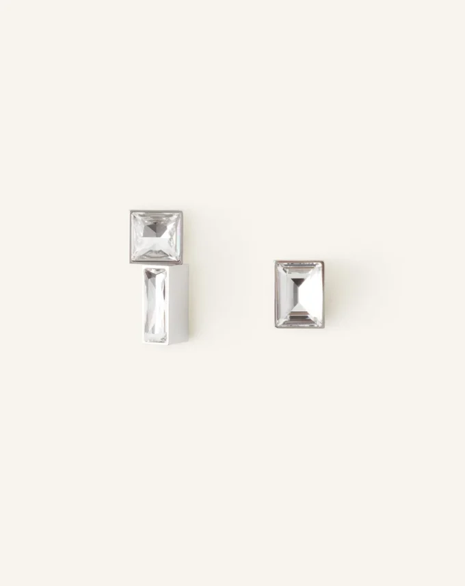 Boucles d&rsquo;oreilles asymétriques Rhythmique