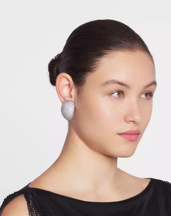 Boucles d&rsquo;oreilles Haute Séquence en strass