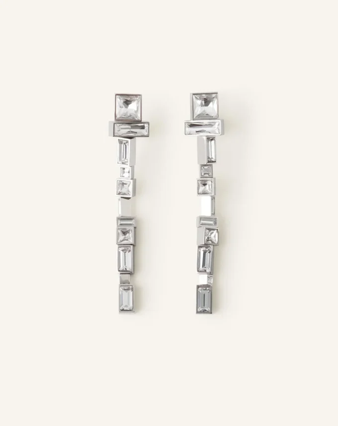 Boucles d&rsquo;oreilles longues Rhythmique