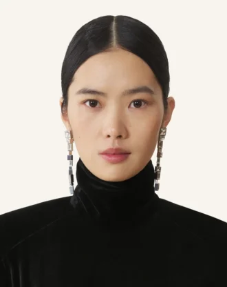Boucles d&rsquo;oreilles longues Rhythmique