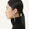 Boucles d&rsquo;oreilles longues Rhythmique