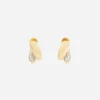 Boucles d&rsquo;oreilles Sequence by Lanvin en strass