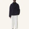 Caban oversize en laine