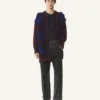 Cardigan oversize en jacquard