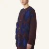 Cardigan oversize en jacquard