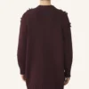 Cardigan oversize en jacquard