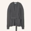 Cardigan oversize en laine et cachemire