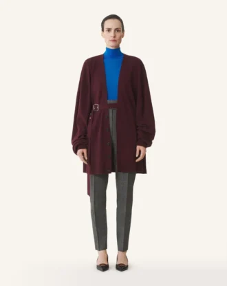 Cardigan oversize en laine et cachemire