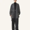 Cardigan oversize en laine et cachemire