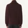 Cardigan zippé en cachemire
