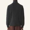 Cardigan zippé en cachemire