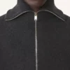Cardigan zippé en cachemire