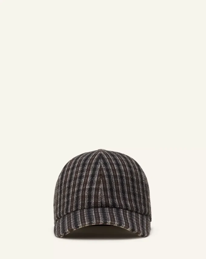 Casquette à carreaux