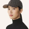 Casquette à carreaux