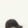 Casquette à carreaux