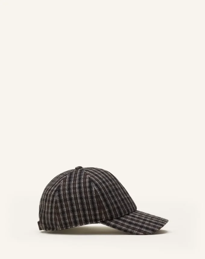 Casquette à carreaux
