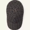 Casquette à carreaux