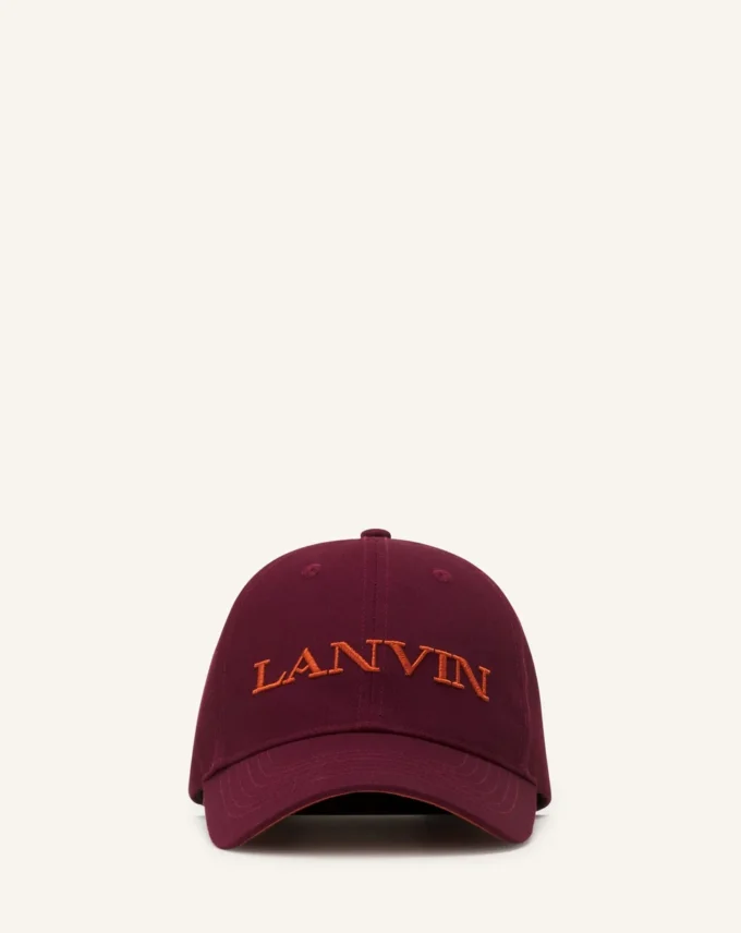 Casquette en coton Lanvin