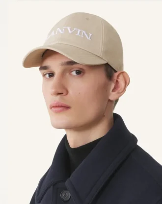Casquette en coton Lanvin