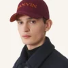 Casquette en coton Lanvin