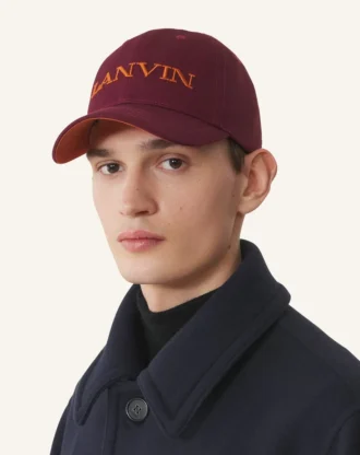 Casquette en coton Lanvin