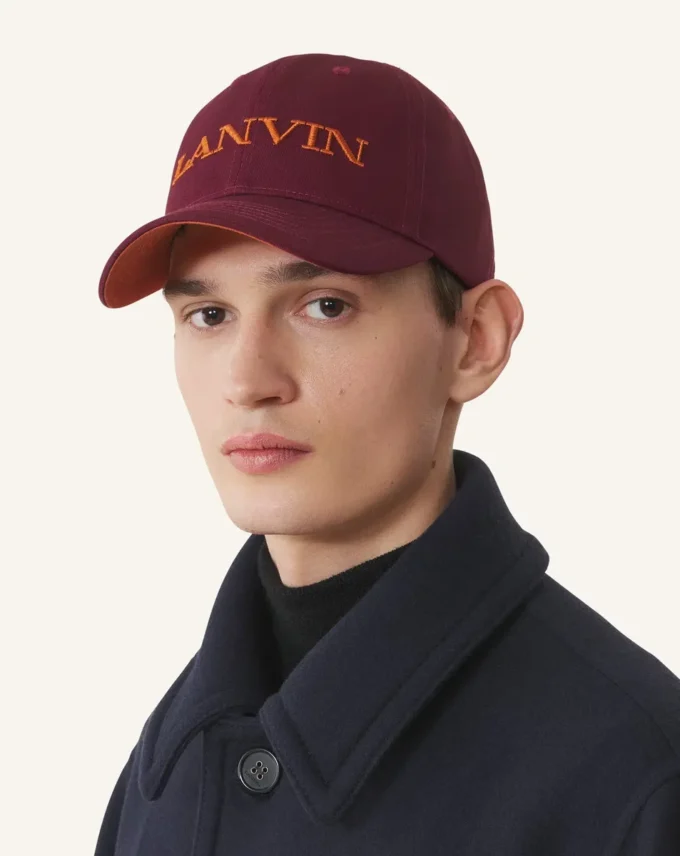 Casquette en coton Lanvin