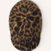 Casquette imprimé léopard