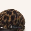 Casquette imprimé léopard