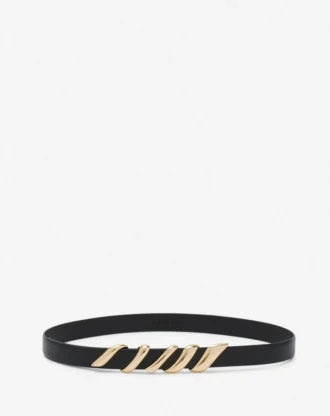 Ceinture en cuir Mélodie Ribbon