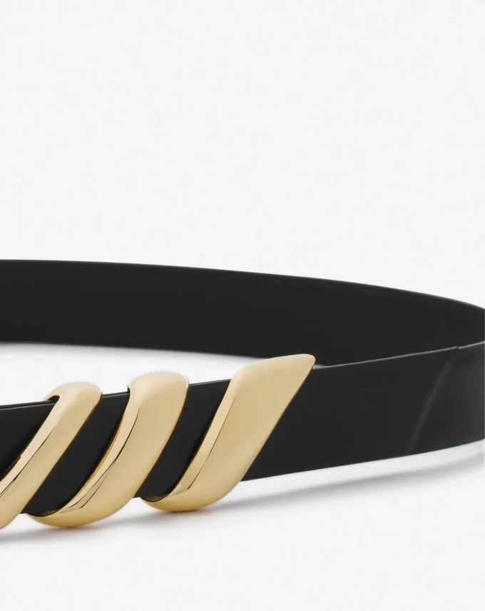 Ceinture en cuir Mélodie Ribbon
