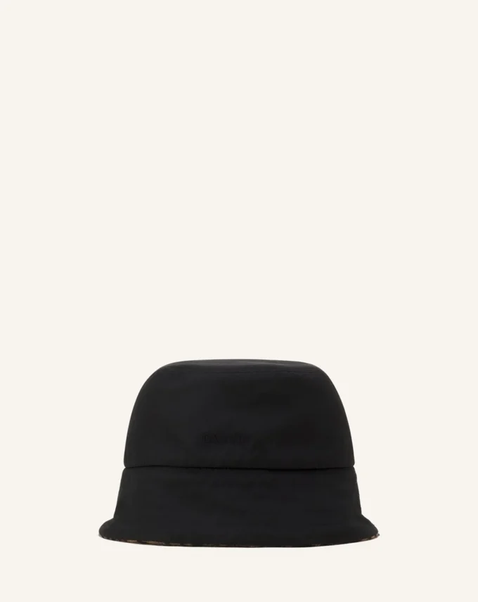 Chapeau bob réversible imprimé léopard
